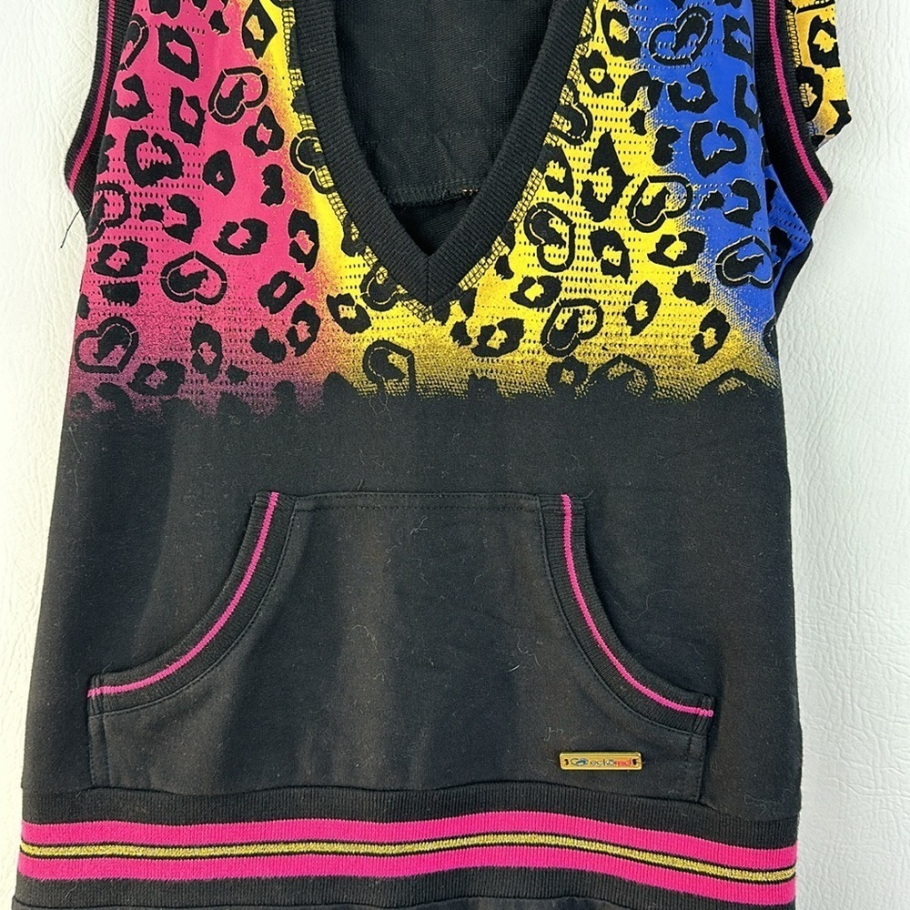 Ecko Red Colorful Funky Cheetah Printed Jumpsuit - Picture 3 of 9